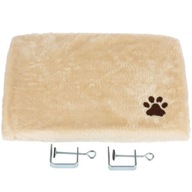 Pluszowe legowisko dla kota na parapet