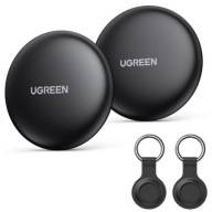UGREEN FINETRACK MINI LOKALIZATOR bagażu kluczy 2 szt 80DB WYMIENNA BATERIA
