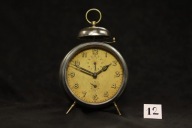 Stary budzik mechaniczny antyk