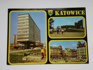 KATOWICE - Hala Spodek, Pomnik Postawńców, ul. 3 Maja - poczt z 1983 r