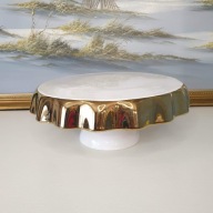 Duża patera porcelanowa Rosa | J&G Meakin England | 30 cm | kwiaty