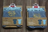 body niemowlęce 74 80 NOWE 2-pak krótki rękaw