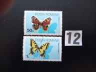 Znaczki , motyle. , Rumunia