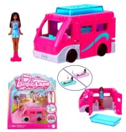 Zestaw MINI BARBIE LAND Mini Autko Kamper + Mini Lalka