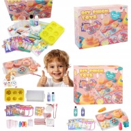 ZESTAW DO TWORZENIA SQUISHY ANTYSTRESOWY GNIOTKI 6W1DUŻ DLA DZIECI