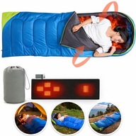 MATA GRZEWCZA PODGRZEWACZ DO CIAŁA Z REGULACJĄ CAMPING POD NAMIOT Z PILOTEM