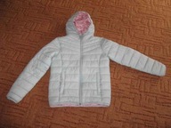 Kurtka wiosenna pikowana z kapturem rozm.146/152