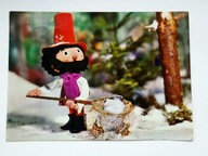 Bajka czeska - lalka RUMCAJS - pocztówka - stare wydanie