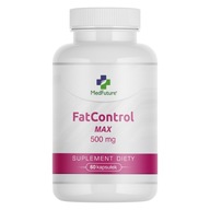 FatControl MAX (6 składników) - Kontrola wagi Metabolizm Bloker apetytu