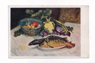 L. Wyczółkowski Martwa Natura Ryby lata 30