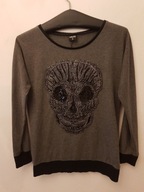 SUBLEWEL BLUZA ROZ.S/M ORYGINALNA BAWEŁNA CZASZKA