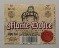 STARA ETYKIETA PIWO MOCNE DOBRE BROWAR LWÓWEK ŚLĄSKI