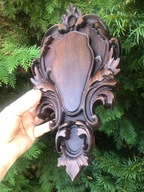 Deska pod czaszkę rogacza 22/10 cm parostki kozła..