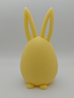 Wielkanocne Jajko z Uszami Królika 3D 16 cm Ozdoba na Wielkanoc