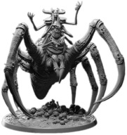 Spider Queen Arachne Drider Królowa Pająków Potwór Boss RPG D&D Druk3D
