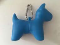 POJEMNIK / DOZOWNIK / NA WORECZKI NA ODCHODY / KSZTAŁT PSA