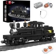 Mould King 12032 Technik Model Pociągu Parowego, 880 el., zdalne sterowanie
