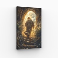 Obraz na płótnie 70x100 Wyjście z Grobu dramat religijny |Pomysł na Prezent