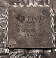 TMS320F28335PGFA DSP mikroprocesor + RAM + flash zestaw