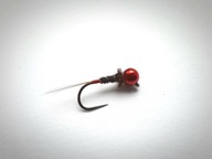 SZTUCZNA MUCHA NIMFA JIG #16 Red/Black Killer