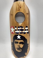 Che Guevara CUBA Chile stara bambusowa tabliczka