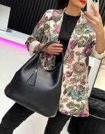 Torebka Złote Logo Czarna