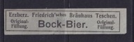Browar Cieszyn, "Bock-Bier" /SZ ziel/