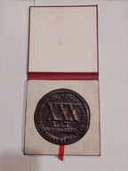 MEDAL PLAKIETA PAMIĄTKOWA 30LAT POZNAŃSKIEJ FABRYKI MASZYN ŻNIWNYCH AGROMET