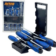 ŚRUBOKRĘT BIT ZESTAW ŚRUBOKRĘTÓW I BITÓW 20EL. NITEO