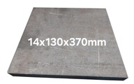 Blacha stalowa formatka z blachy 14mm 130x370mm