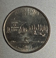 USA 25 centów 2005r. Minessota BCM