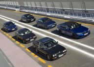 Plakat A3 - BMW M5 Evolution E28 E34 E39 E60 F10
