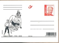 Belgia 2003, cp**, bajki, komiks POM ET TEDDY, król Albert