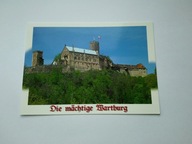 Niemcy - zamek Wartburg - pocztówka