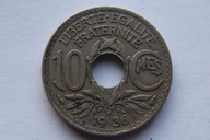 10 CENTIMES 1936 R. FRANCJA - HZ01