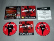 DRIVER 2 BACK ON THE STREETS PSX 3xANG pościgi samochodowe jak GTA jak NOWA