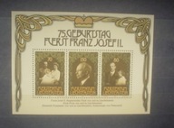 BLOK Mi 11 ** LIECHTENSTEIN URODZINY FRANCISZKA