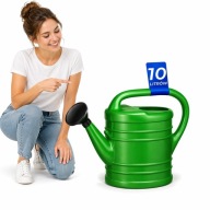 KONEWKA OGRODOWA DO PODLEWANIA Z SITKIEM ZIELONA ZRASZANIA 10L PODLEWACZKA