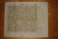 Białoruś - Wilejka - niemiecka mapa wojskowa ok.1940 r.