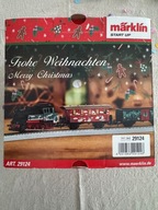 Lokomotywa parowa Märklin Start up 29124 Świąteczny pakiet startowy H0