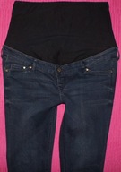 H&MMAMA - CIĄŻOWE JEANSY BIODRÓWKI RURKI 46