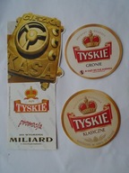 PODSTAWKI PIWO TYSKIE GRONIE KLASYCZNE BROWARY KSIĄŻĘCE LEŻAJSK WARKA 8 szt