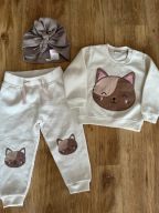 Dres dla dziewczynki r 86 + czapeczka