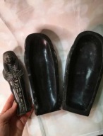 Figurka Sarkofag z mumią. Z Egiptu. Unikat