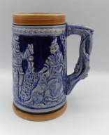 Kufel polowanie zna zająca - bardzo ładny vintage - 0,5 L kolekcjonerski