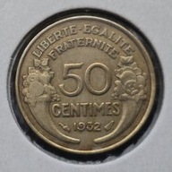*FRANCJA [0123]*50 centymów 50 CENTIMES 1932 Trzecia Republika, Marianna