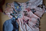 PIĘKNA SUKIENKA LETNIA NA RAMIĄCZKA W MOTYLE_38