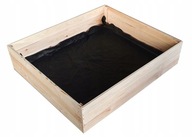 SKRZYNIA OGRODOWA WARZYWNIAK drewniany ZIELNIK WYSOKI 260L 120x80x27 cm