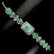 SZMARAGDY PIEKNA BRANSOLETA