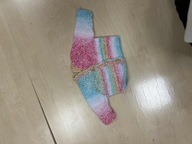 34 Finał WOŚP handmade Sweterki dla niemowlaka